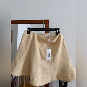 ASTR The Place Yellow Tweed Skirt (NWT)